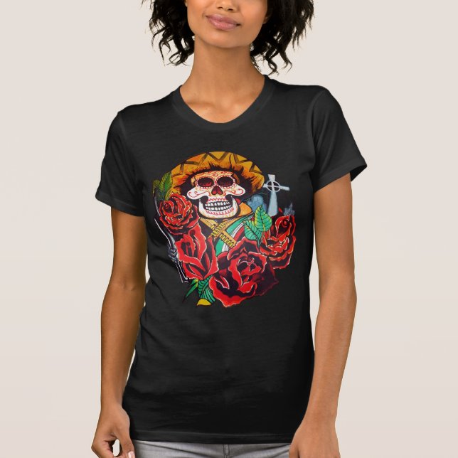 dia de los muertos T-Shirt (Front)