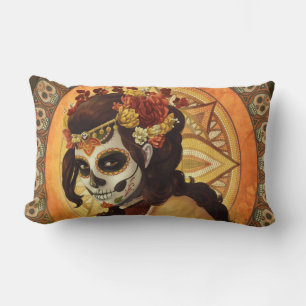 Dia De Los Muertos Throw Pillow