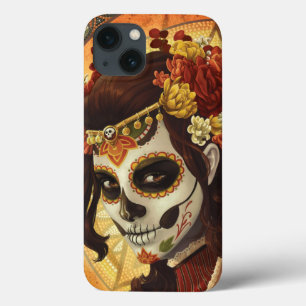 Dia De Los Muertos Throw Pillow iPhone 13 Case