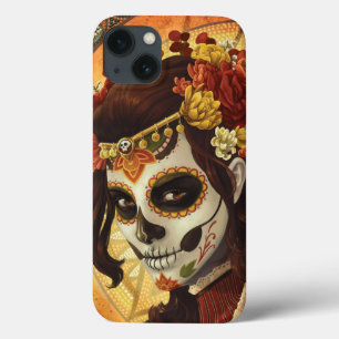 Dia De Los Muertos Throw Pillow iPhone 13 Case