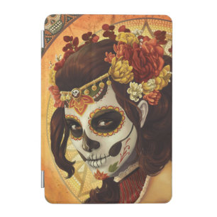 Dia De Los Muertos Throw Pillow iPad Mini Cover