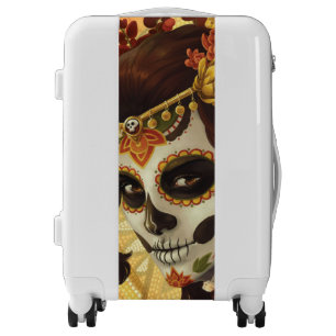 Dia De Los Muertos Throw Pillow Luggage