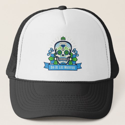 Dia De Los Muertos  Trucker Hat