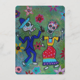 DIA DE LOS MUERTOS WEDDING INVITATION
