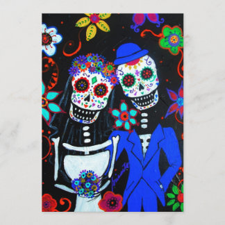 DIA DE LOS MUERTOS WEDDING INVITATION