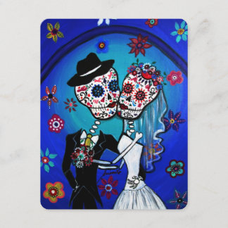 DIA DE LOS MUERTOS WEDDING INVITATION