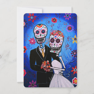 DIA DE LOS MUERTOS WEDDING INVITATION