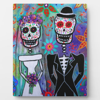 DIA DE LOS MUERTOS WEDDING PLAQUE