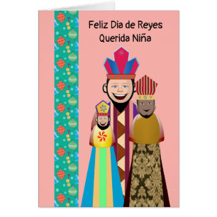 Dia de los Reyes Magos Niña Cards