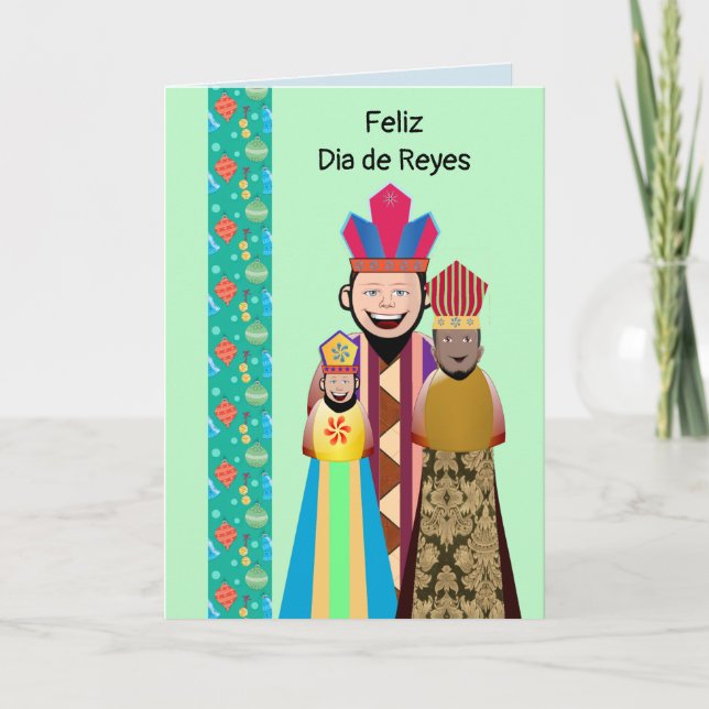 Dia de los Reyes Magos Niño Card (Front)