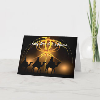Dia de los Reyes Tarjeta de Felicitacion Card