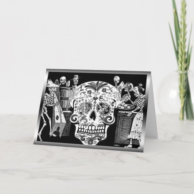 Día de Muertos/Day of the Dead Card (Front)