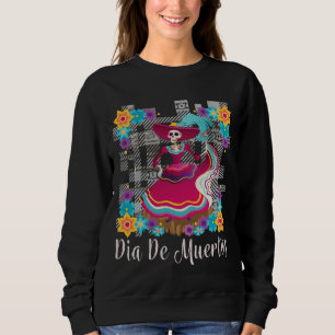 Dia de Muertos (Day of the Dead) Women's Holiday Sweatshirt