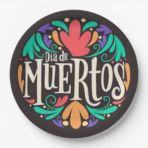 Dia de Muertos DOD Party Paper Plates