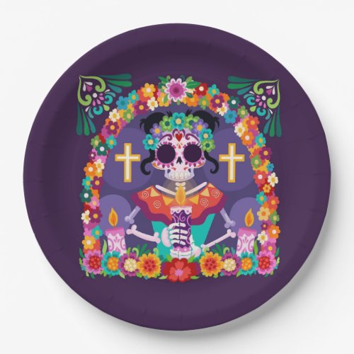 Dia de Muertos DOD Party Paper Plates