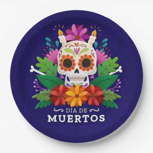 Dia de Muertos DOD Party Paper Plates