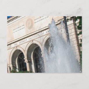 DIA - Detroit Institute of Arts Postcard