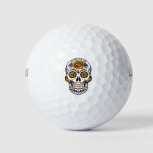 Dia e Los Muertos Golf Balls