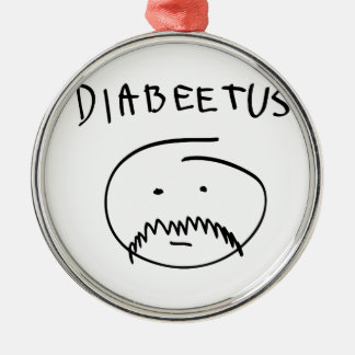 Diabeetus (Sketch Version) Metal Ornament
