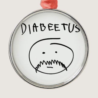 Diabeetus (Sketch Version) Metal Ornament
