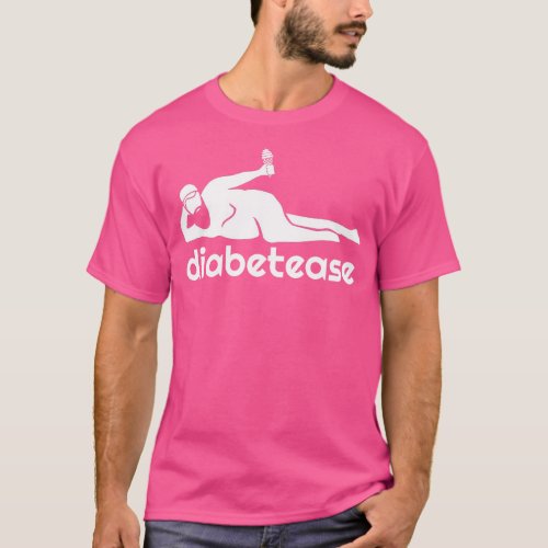 diabetease real men have curves T_Shirt