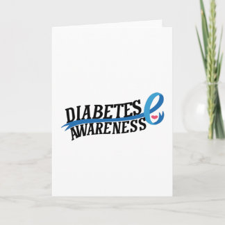 Diabetes Awareness Card