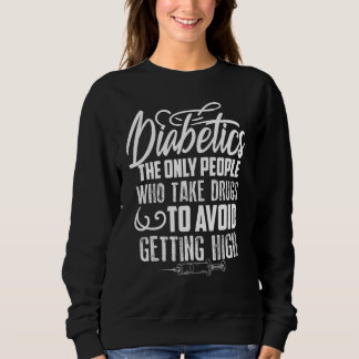 Diabetes Awareness  Cute Diabetic Boy Girl Kids Sweatshirt