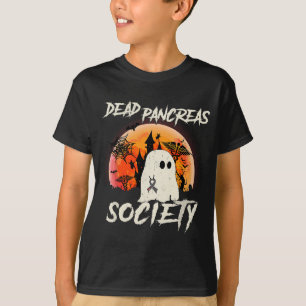 Diabetes Awareness Dead Pancreas Society Halloween T-Shirt