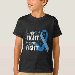 Diabetes Awareness Her Fight Is My Fight T1 T2  T-Shirt