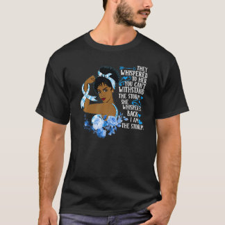 Diabetes Awareness Month Gift For Powerful Warrior T-Shirt