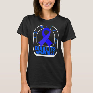 Diabetes Awareness Month T1d Warrior Diabetic Supp T-Shirt