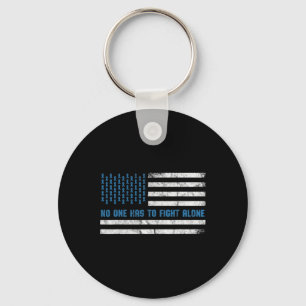 Diabetes Awareness Nobody Has To Fight Alone Ameri Keychain
