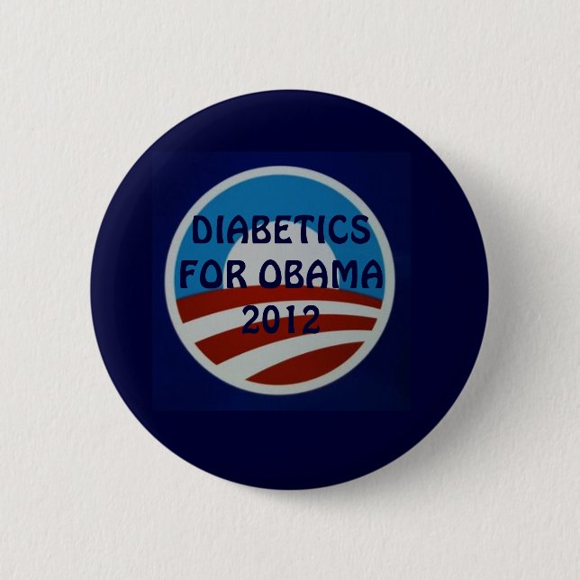 DIABETES AWARENESS PINBACK BUTTON (Front)
