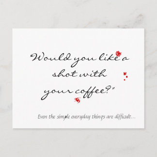 Diabetes awareness postcard