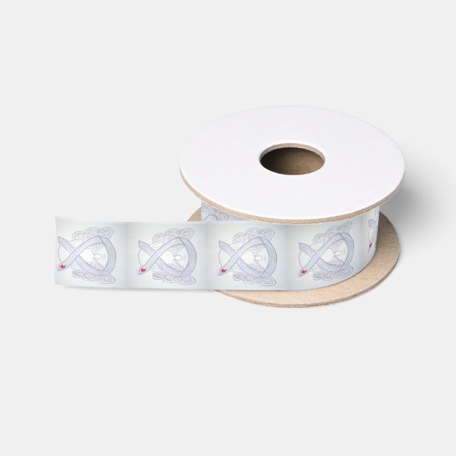Diabetes Awareness Ribbon Angel Ribbon (Spool)