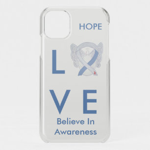 Diabetes Awareness Ribbon IDDM iPhone Angel Case