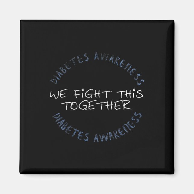 Diabetes Awareness T1D - Diabetes Mom Dad Family G Magnet (Front)