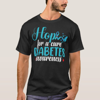 Diabetes Awareness T1D Diabetes Warrior T-Shirt