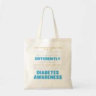 Diabetes Awareness Tote Bag