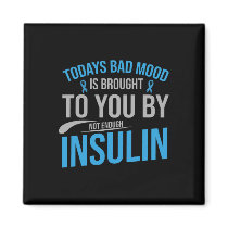 Diabetes Awareness Type 1 2 - Diabetic T1d T2d 2 Magnet