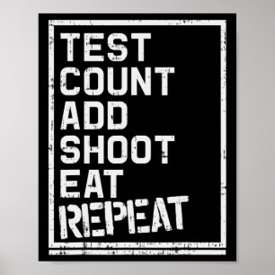 Diabetes Awareness Type 1 Diabetic Test Count Repe Poster