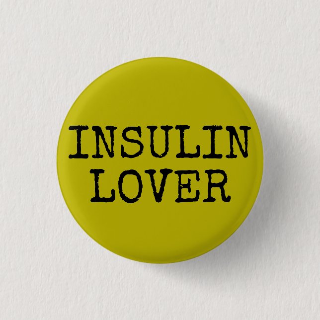 Diabetes badges button (Front)