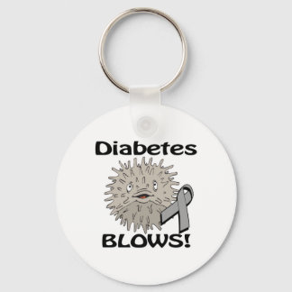 Diabetes Blows Awareness Design Keychain