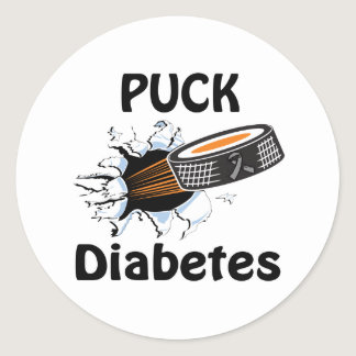 Diabetes Classic Round Sticker