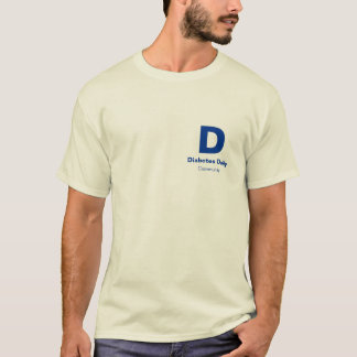 Diabetes Daily Light Color Men's Tees
