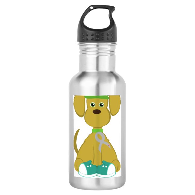 Diabetes Dog Sully Liberty Bottle (Front)