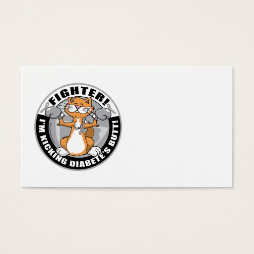 Customizable Diabetes Fighter Business Card