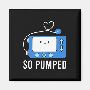 Diabetes Fun Type 1 Kids So Pumped Diabetes  Magnet