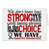 Diabetes How Strong We Are (Front Horizontal)