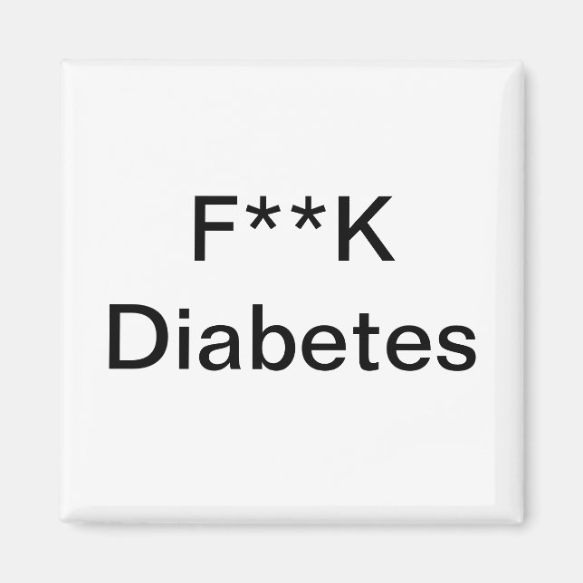 Diabetes magnet (Front)